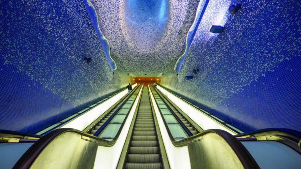 La estación Toledo es una de las más bellas de la línea 1.